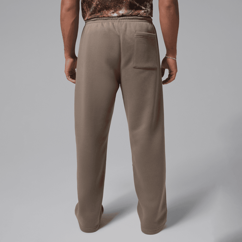 Jordan Brooklyn Fleece Men's Oversized Open-Hem Pants 'Olive Grey'