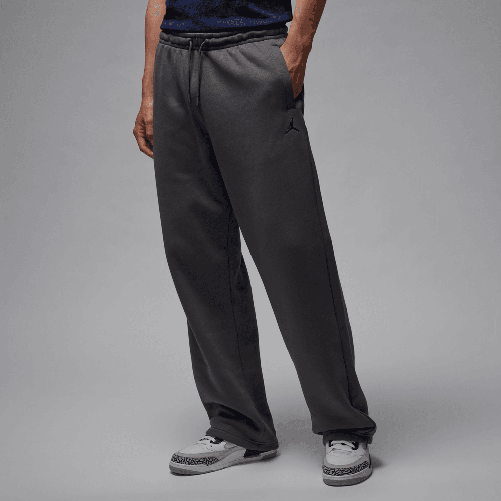 Jordan Brooklyn Fleece Men's Oversized Open-Hem Pants 'Iron Grey'