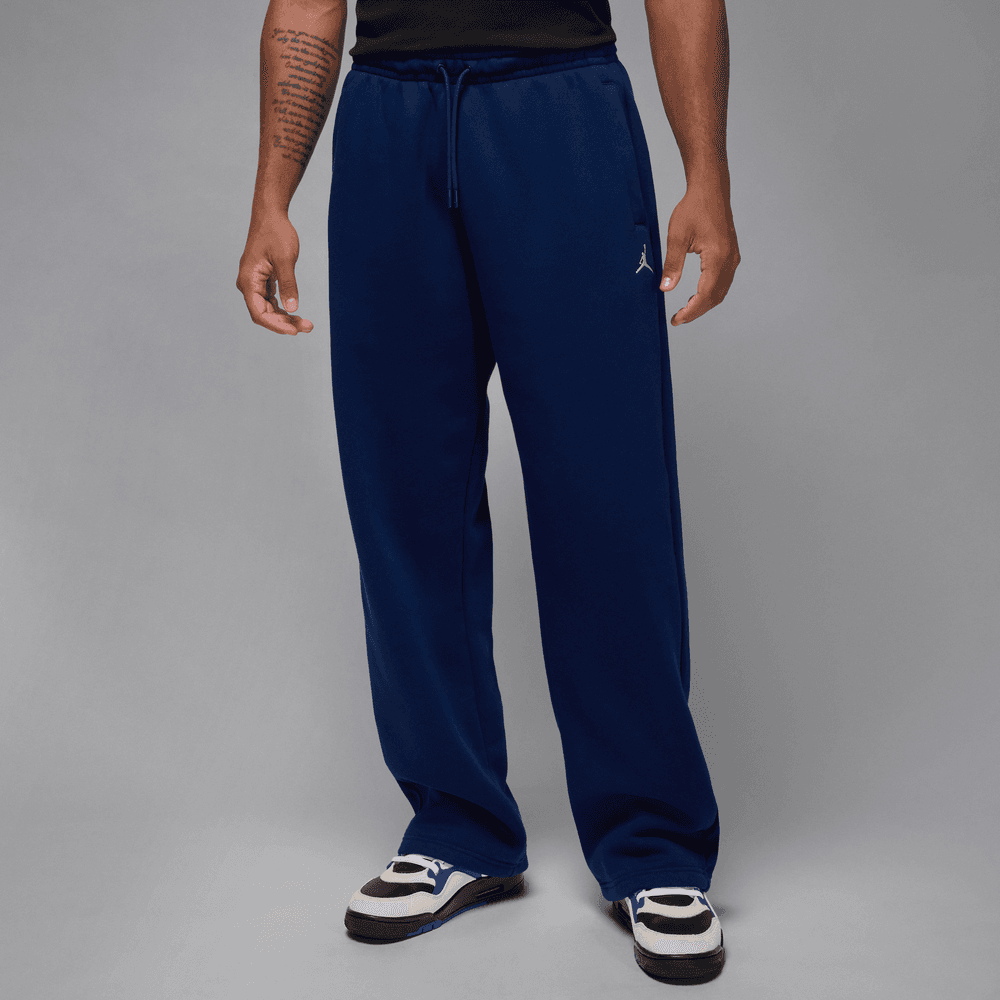 Jordan Brooklyn Fleece Men's Oversized Open-Hem Pants 'Blue Void'