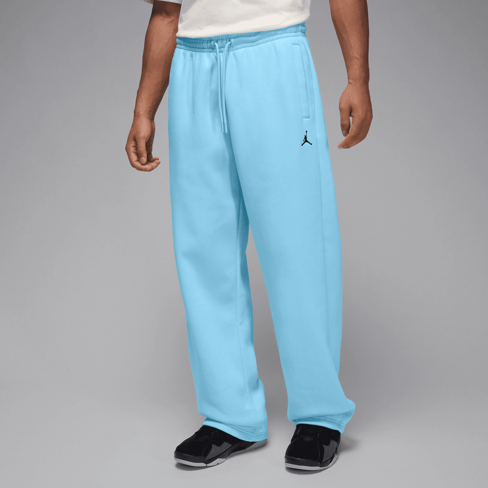 Jordan Brooklyn Fleece Men's Oversized Open-Hem Pants 'Blue Chill'