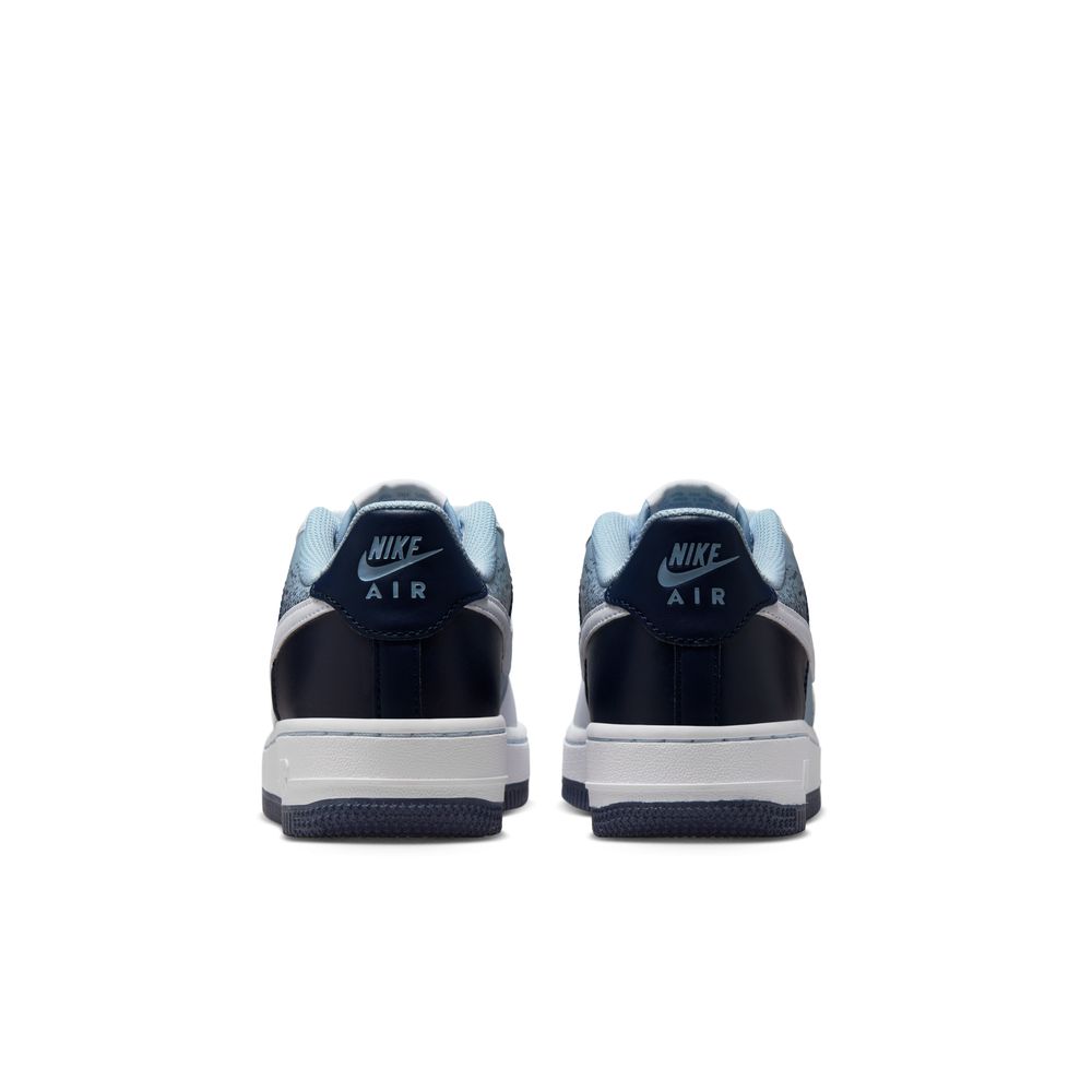 Nike Air Force 1 Big Kids' Shoes (GS) 'Armory Blue/White/Navy'
