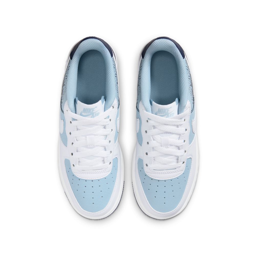Nike Air Force 1 Big Kids' Shoes (GS) 'Armory Blue/White/Navy'
