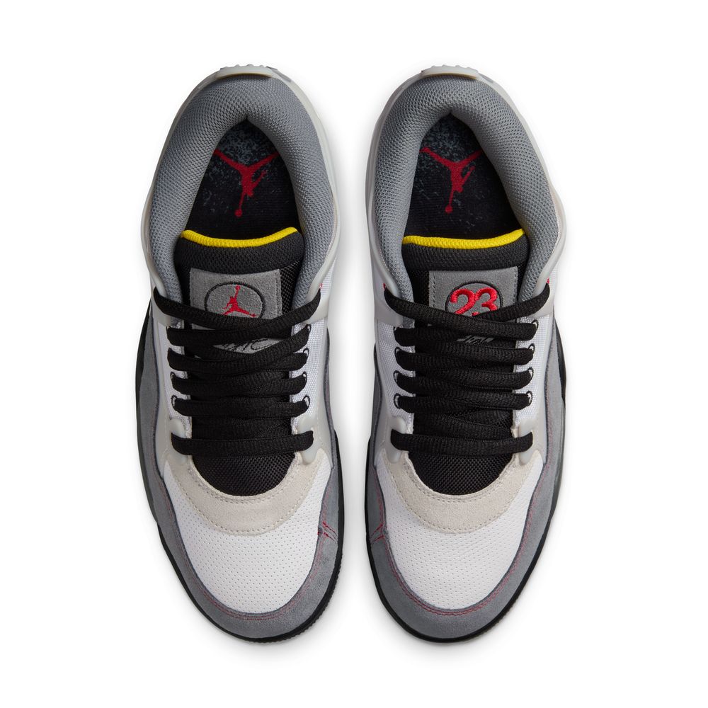Air Jordan 4 RM Premium Men's Shoes 'White/Fire Red/Black/Smoke Grey'