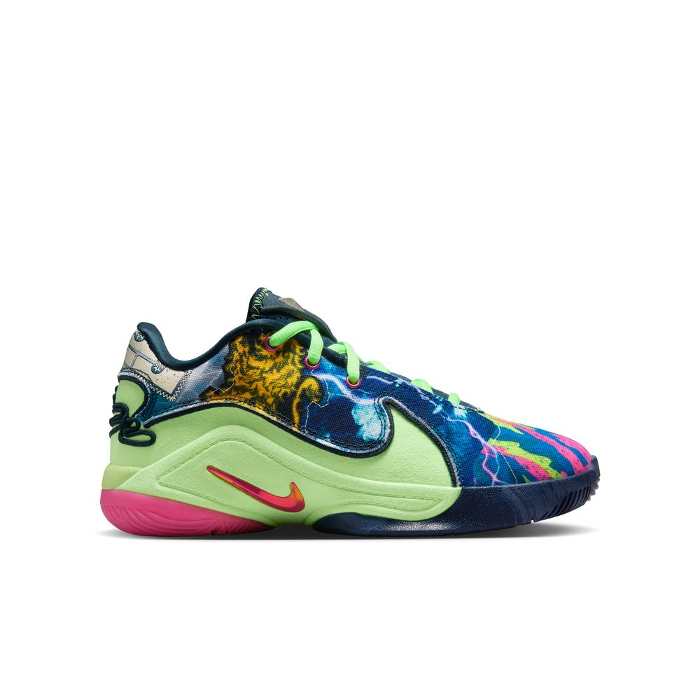 LeBron James LeBron XXII Big Kids' Basketball Shoes (GS) 'Blustery/Fireberry/Ghost Green'