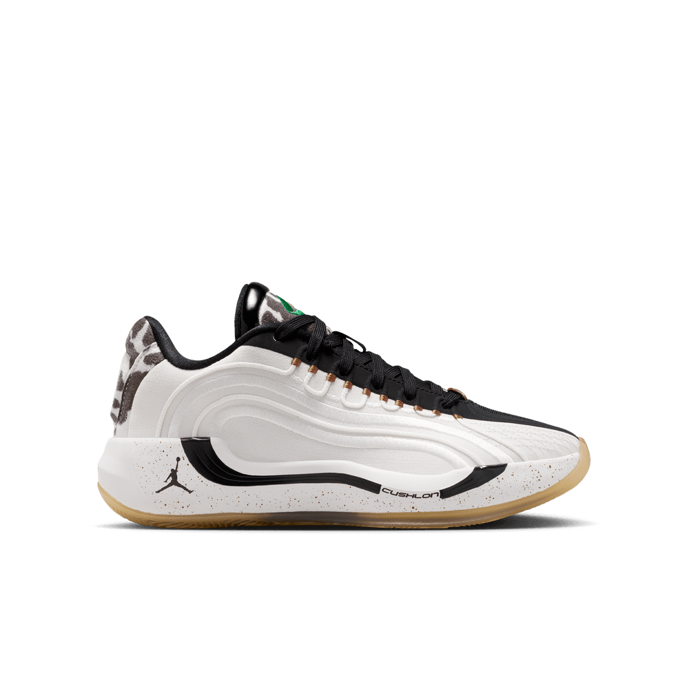 Luka 4 "Gone Ranching" Big Kids' Basketball Shoes (GS) 'White/Pine Green/Gold'