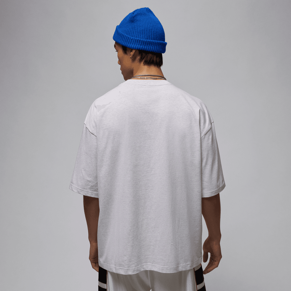 Jordan Brooklyn Men's Oversized T-Shirt 'Birch Heather'