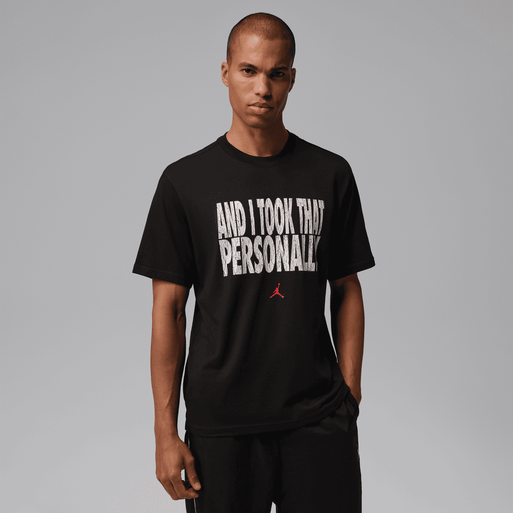 Jordan Sport Men's Dri-FIT T-Shirt 'Black/White'