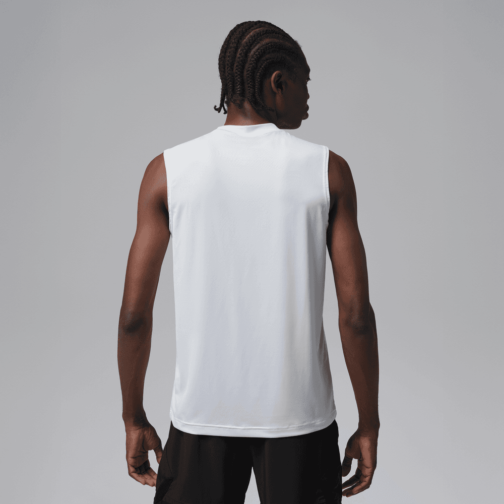 Jordan Sport Essentials Men's Dri-FIT Sleeveless Top 'White'