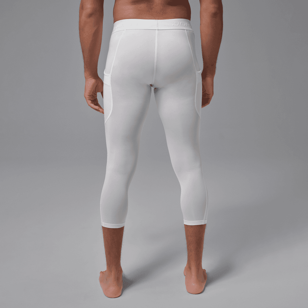 Jordan Sport Essentials Men's Dri-FIT 3/4-Length Tights 'White'