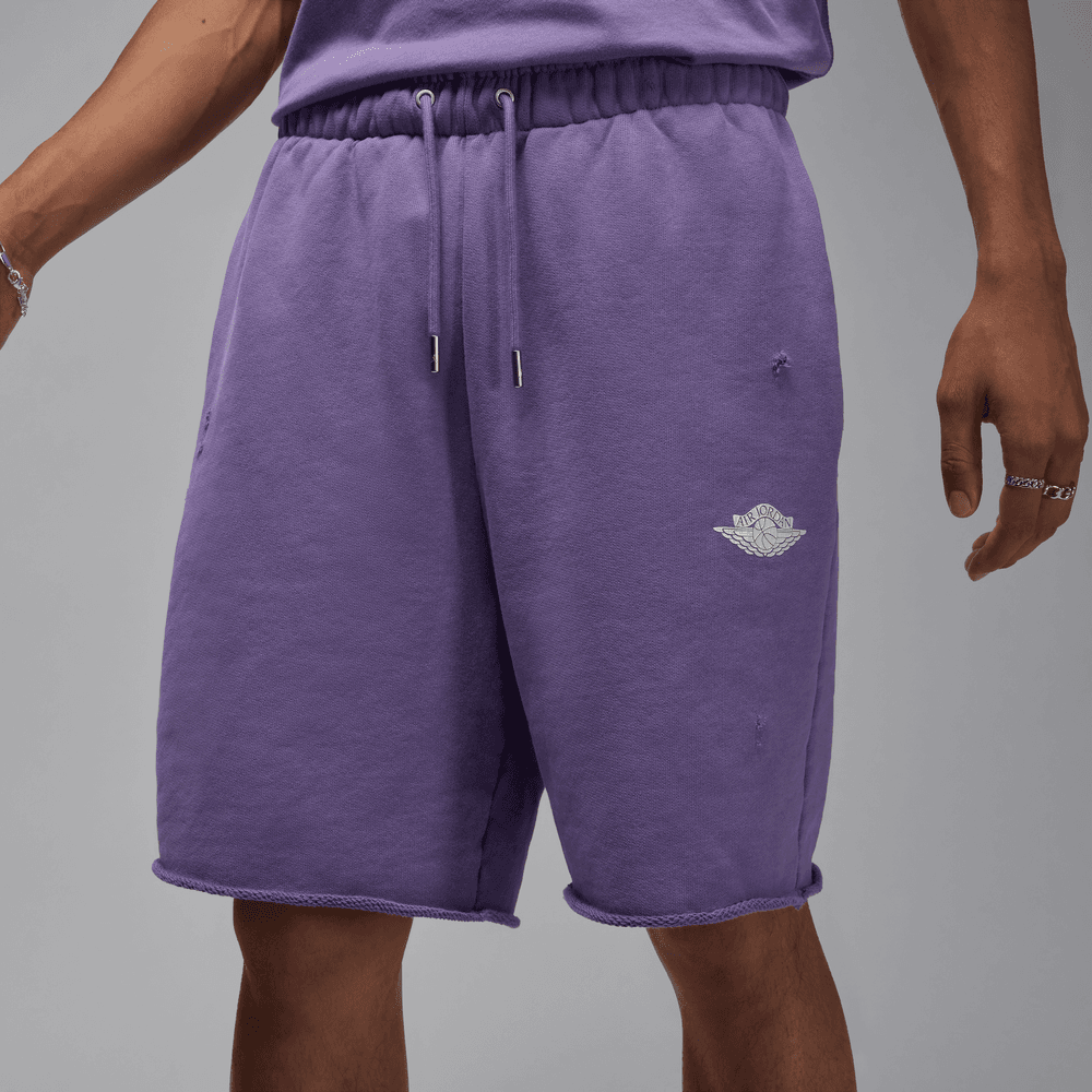Air Jordan Rare Air Men's French Terry Shorts 'Purple Earth'