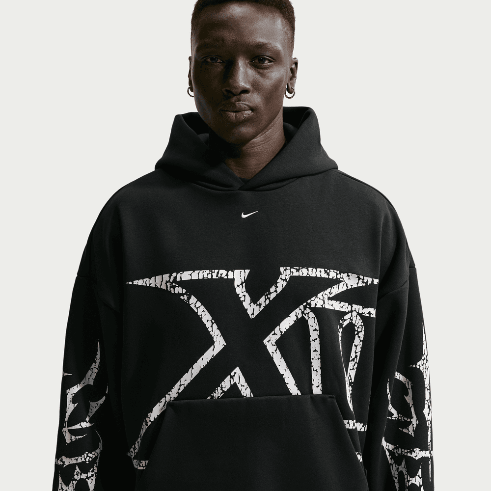 Ja Morant Ja Men's Therma-FIT Pullover Basketball Hoodie 'Black/Grey'