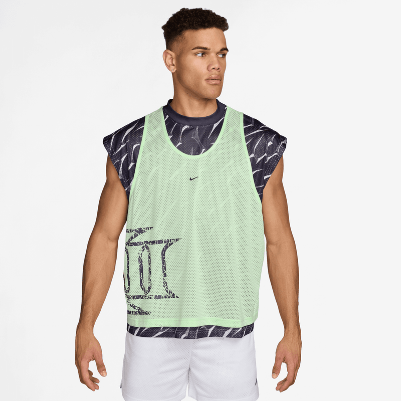Ja Morant Ja Men's Dri-FIT Basketball Practice Jersey 'Volt Tint/Purple Dynasty'