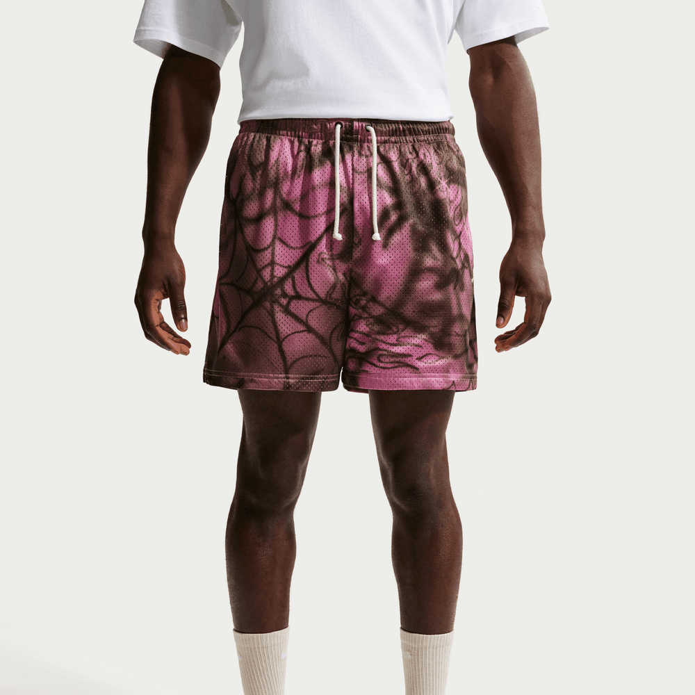 Nike Standard Issue Men's 5" Practice Mesh Basketball Shorts 'A Peony/Ivory'