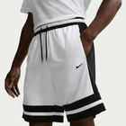 Nike Men's Dri-FIT 8" Basketball Shorts 'White/Black'