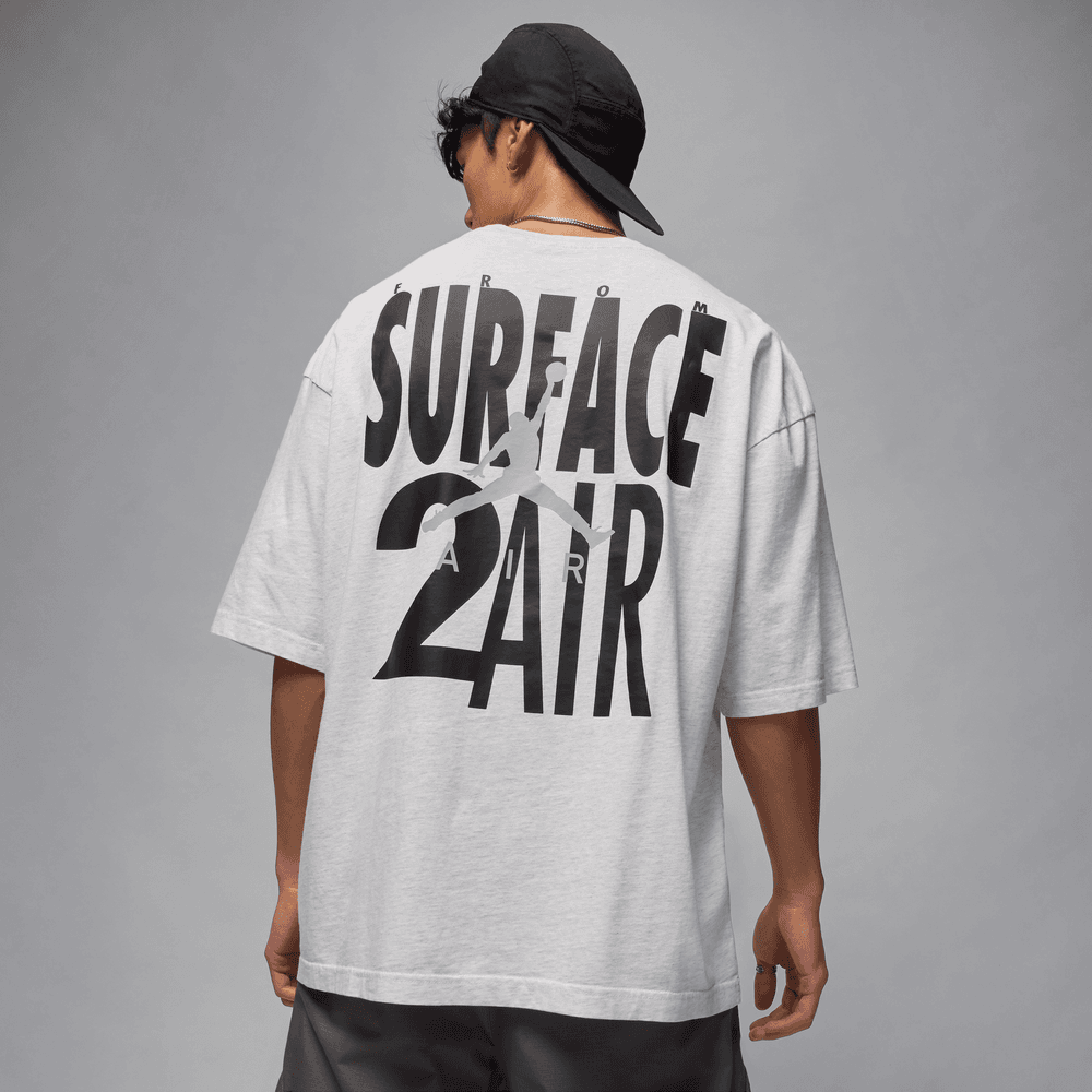 Jordan Brooklyn Men's T-Shirt 'Birch Heather'