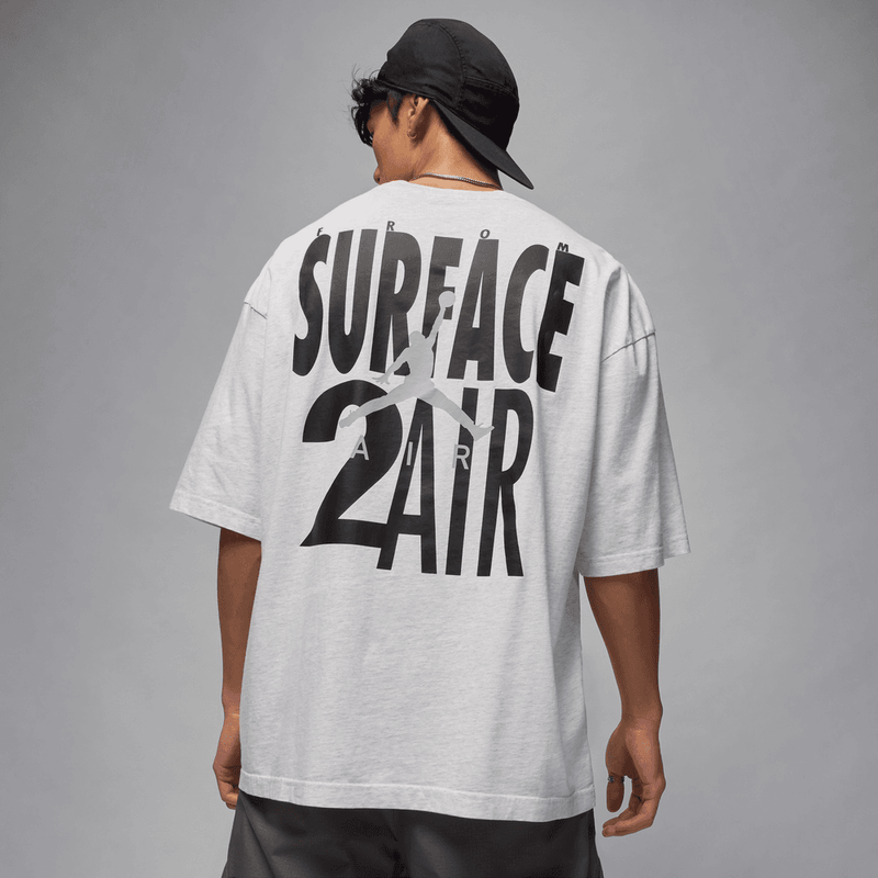 Jordan Brooklyn Men's T-Shirt 'Birch Heather'