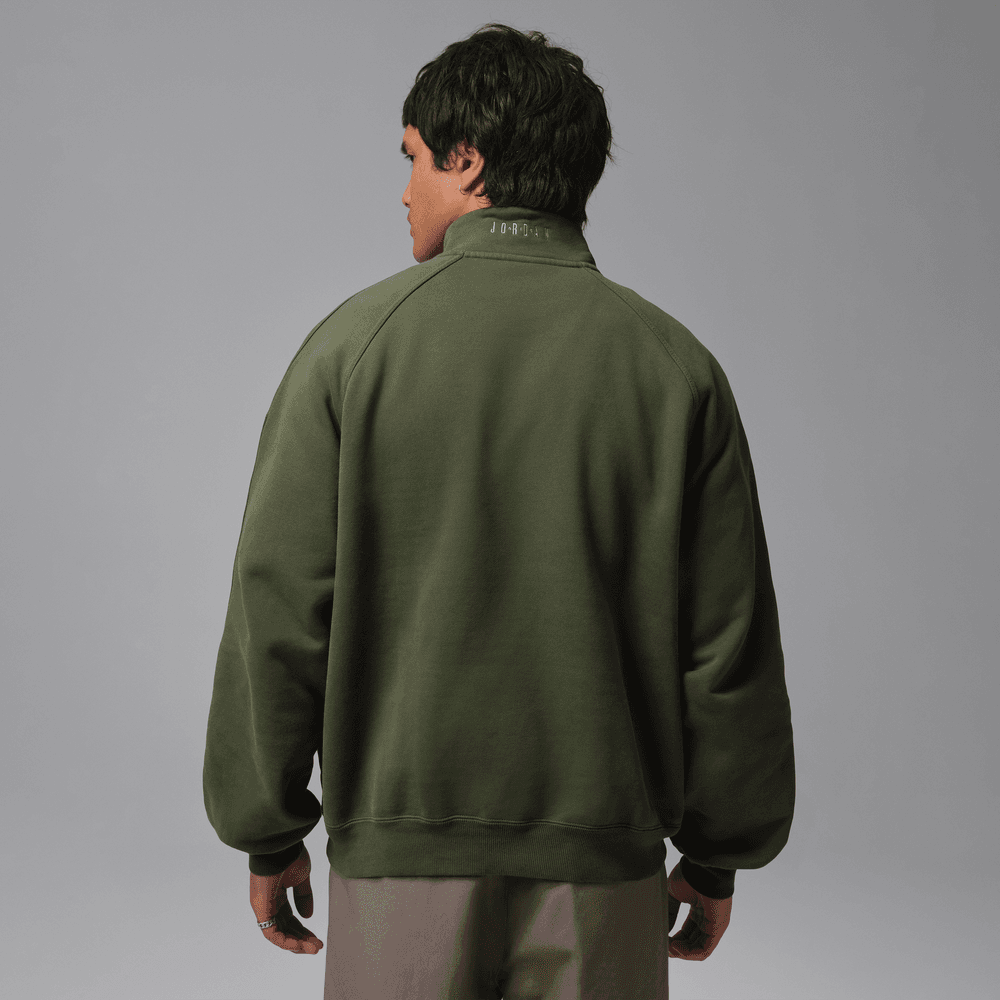 Jordan Flight Men's Graphic Fleece 1/4-Zip 'Cargo Khaki'