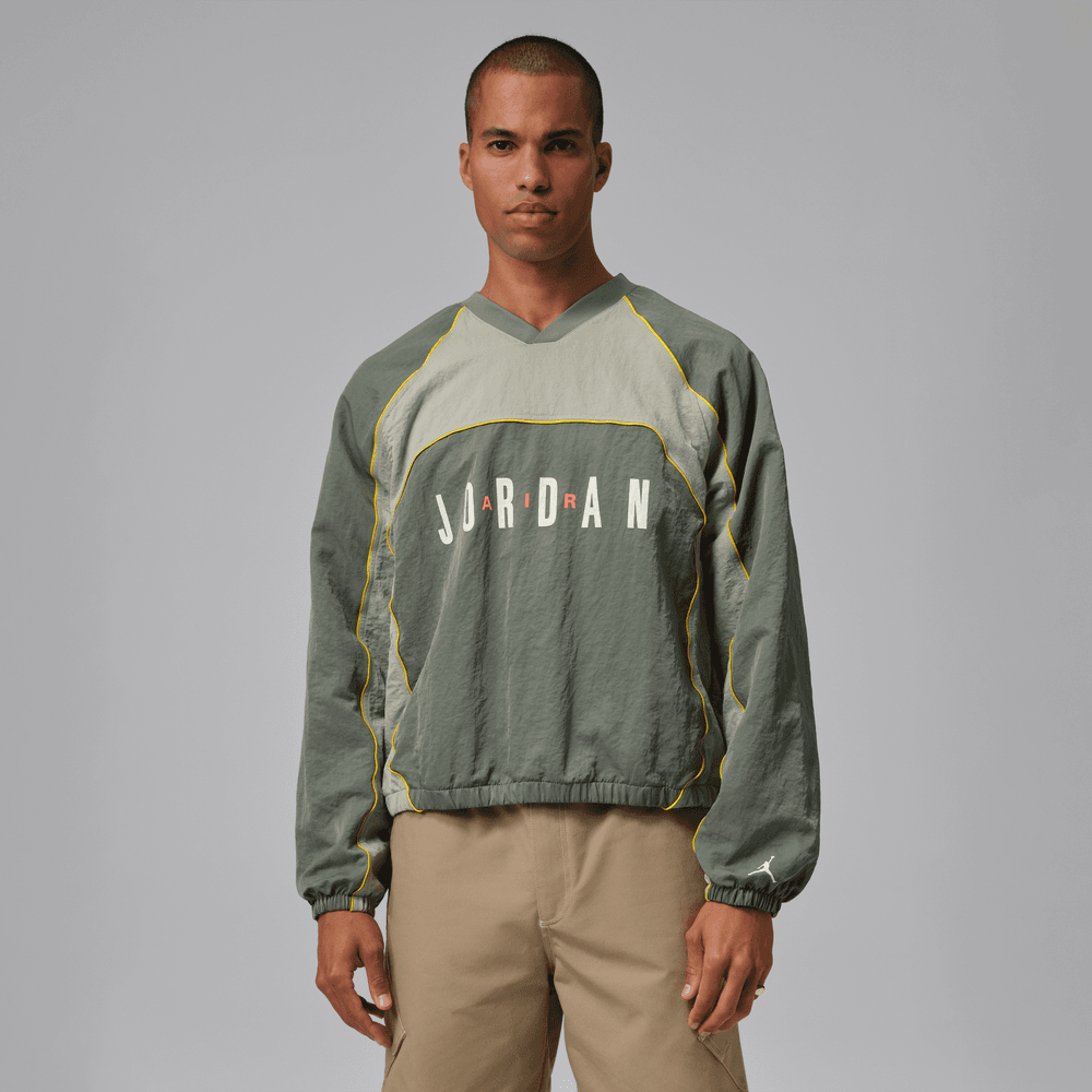 Jordan Flight Men's Long-Sleeve Warm-Up Top 'Vintage Lichen'