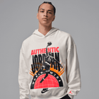 Jordan Brooklyn Fleece Men's Pullover Hoodie 'Sail/Infrared'