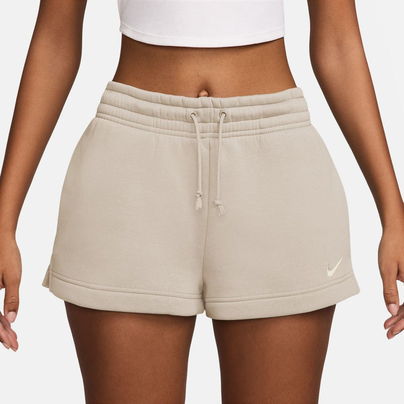 Nike Sportswear Phoenix Fleece Women's Mid-Rise Shorts 'Orewood Brown/Sail'