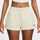 Nike Sportswear Phoenix Fleece Women's Mid-Rise Shorts 'Sail/Black'