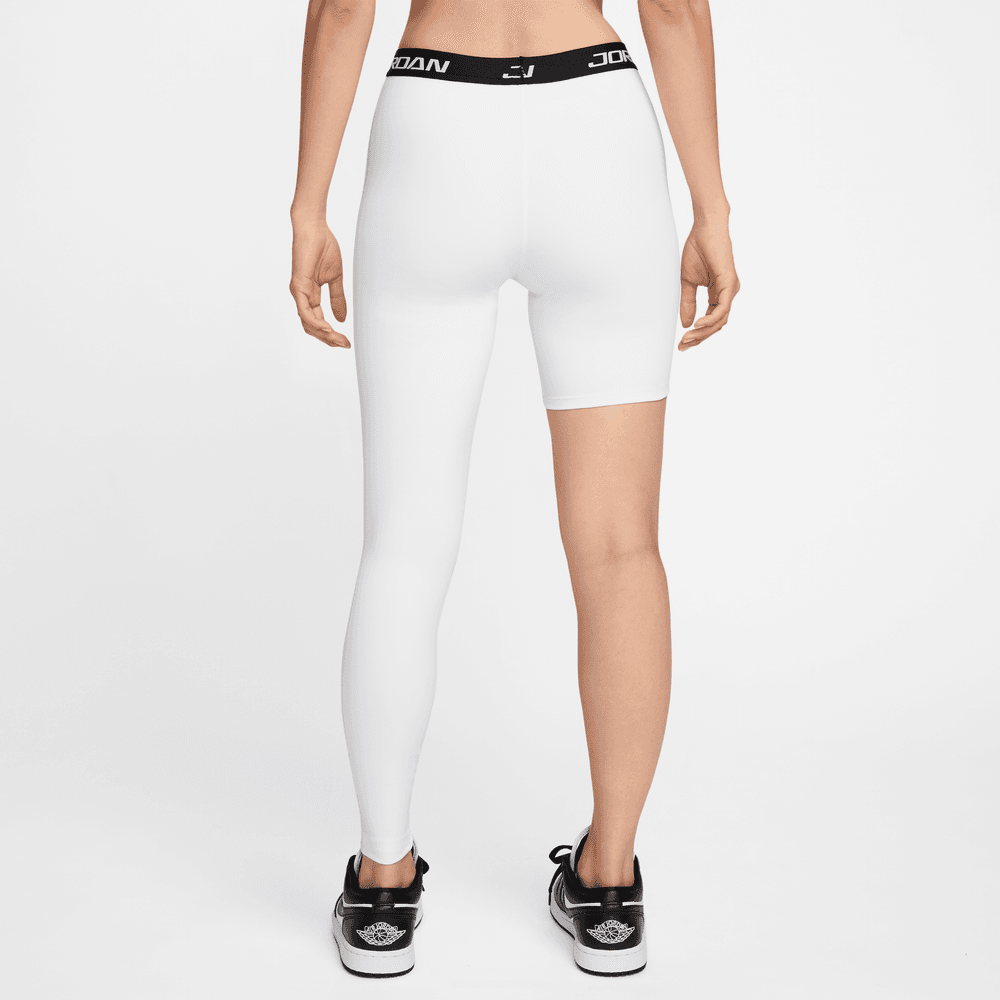 Jordan Sport Women's High-Rise Single-Leg Basketball Tights (Left) 'White/Black'