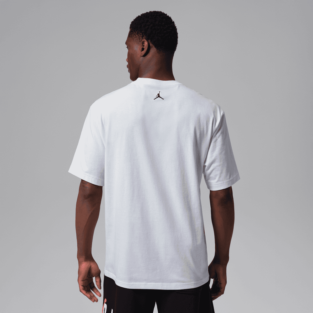 Jordan Brooklyn Men's Graphic T-Shirt 'White/Infrared'