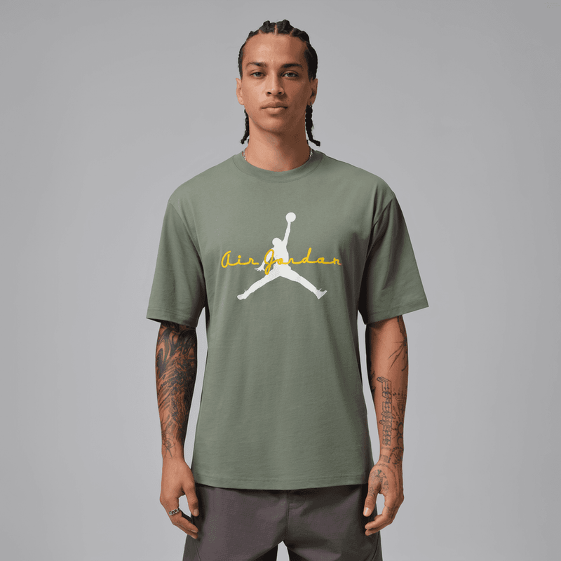 Jordan Brooklyn Men's Graphic T-Shirt 'Vintage Lichen'
