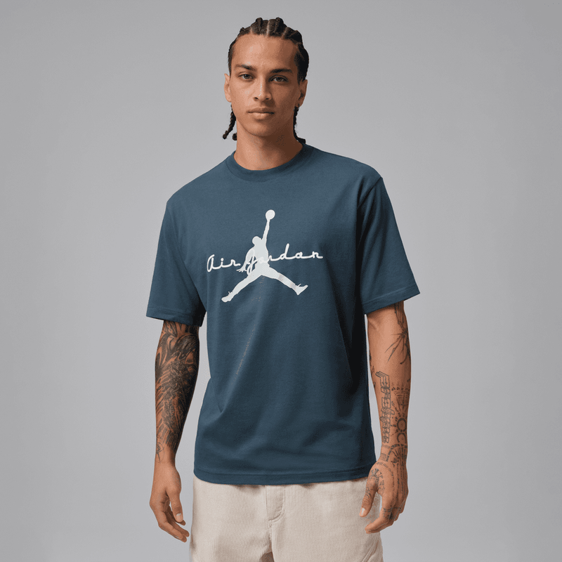 Jordan Brooklyn Men's Graphic T-Shirt 'Squadron Blue'