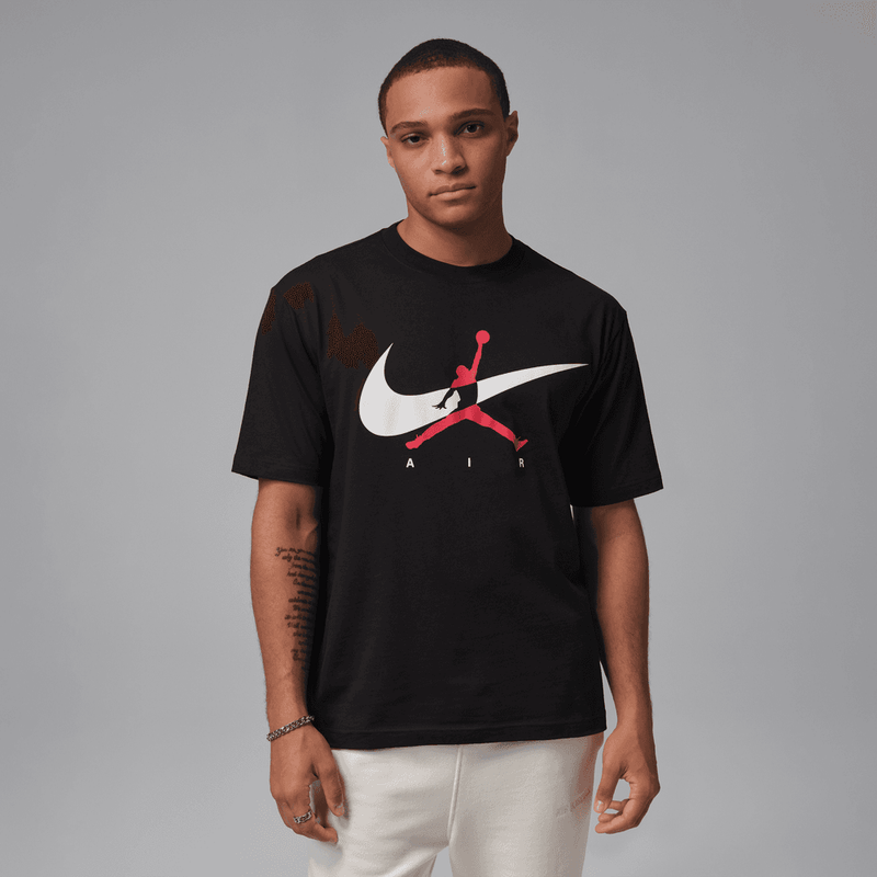 Jordan Brooklyn Men's Jumpman T-Shirt 'Black/White'