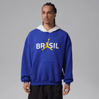 Jordan Brooklyn Fleece Men's Pullover Hoodie 'Royal/White'