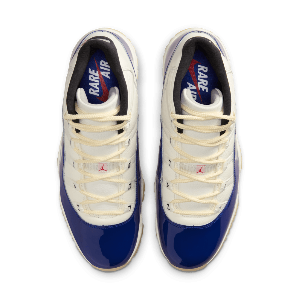 Air Jordan 11 Retro "Rare Air" Men's Shoes 'Blue/Sail/Red/Black'