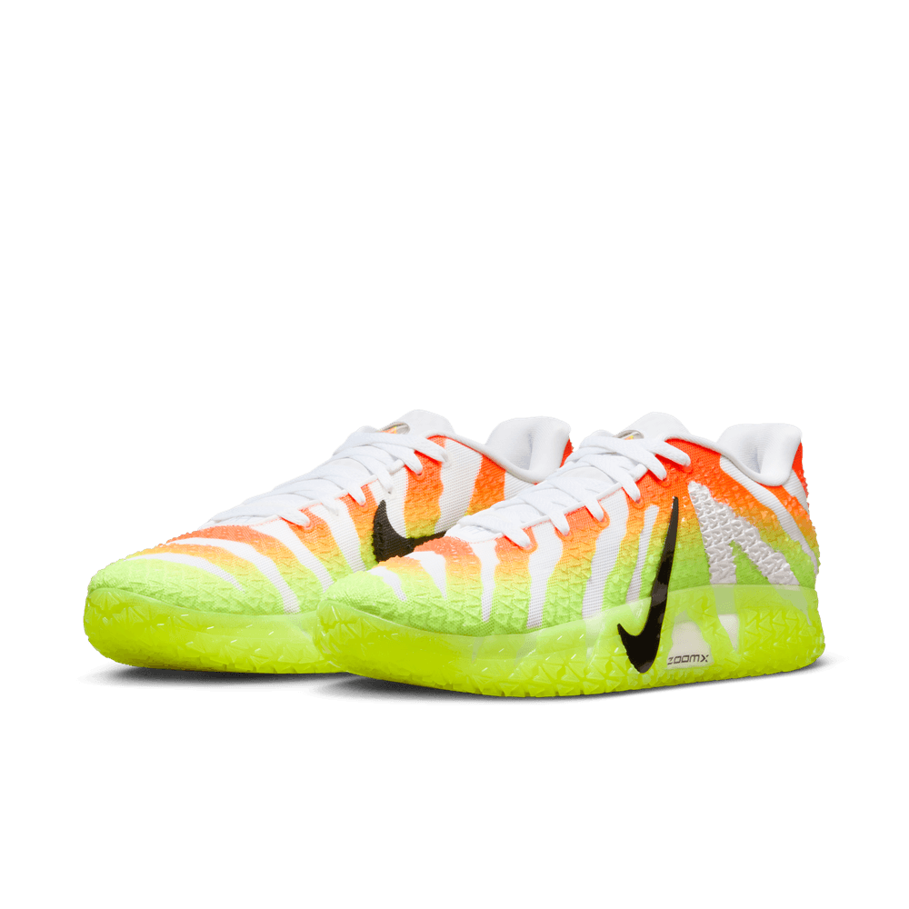 Ja Morant Ja 3 "Snowed In" Basketball Shoes 'White/Black/Crimson/Volt'