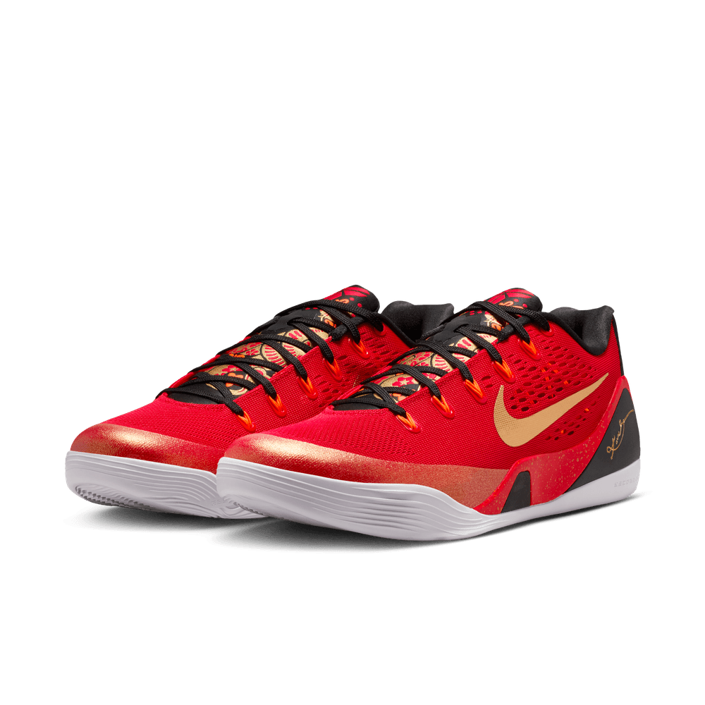 Kobe Bryant Kobe 9 Low Basketball Shoes 'Red/Gold/Black'