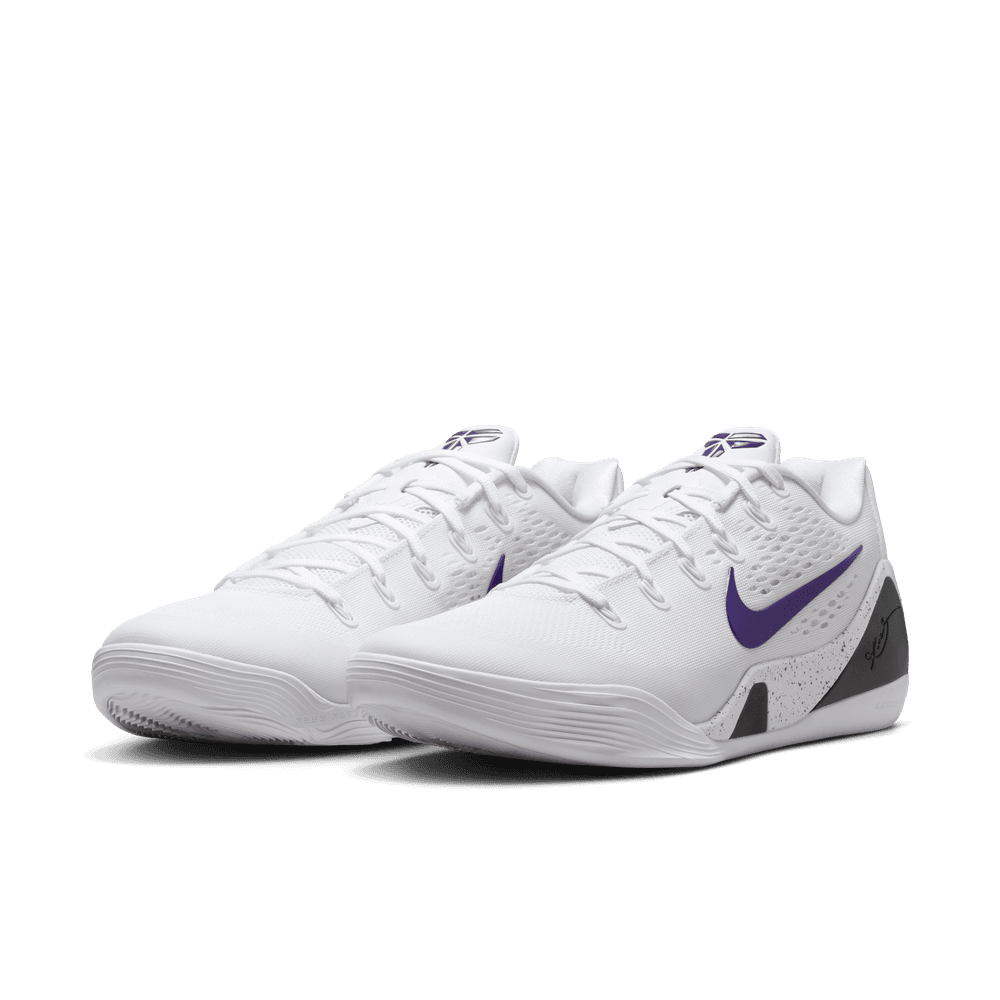 Kobe Bryant Kobe IX Elite Low EM Protro Basketball Shoes 'White/Court Purple'
