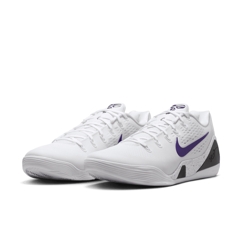 Kobe Bryant Kobe IX Elite Low EM Protro Basketball Shoes 'White/Court Purple'