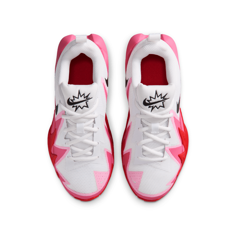 Nike S.T. Dynamite Big Kids' Basketball Shoes (GS) 'White/Black/Pink'