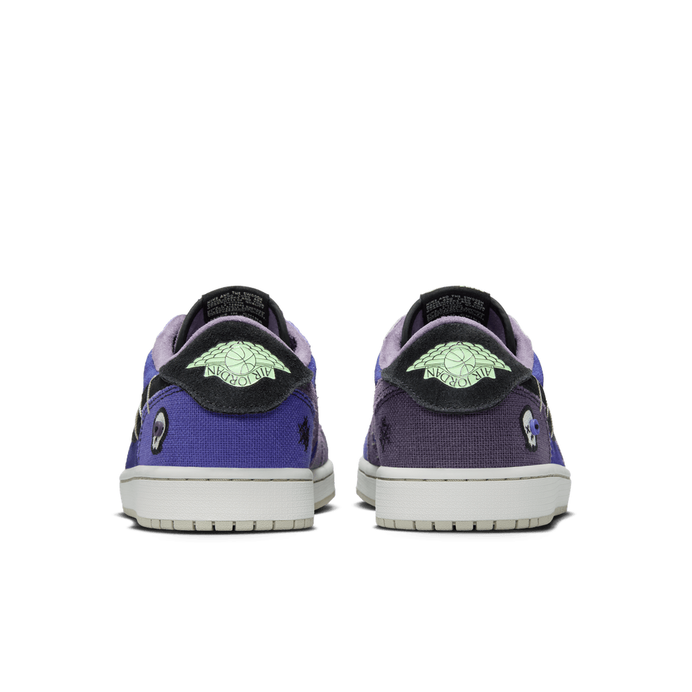 Air Jordan 1 Retro Low Men's Shoes 'Purple/Green/Black'