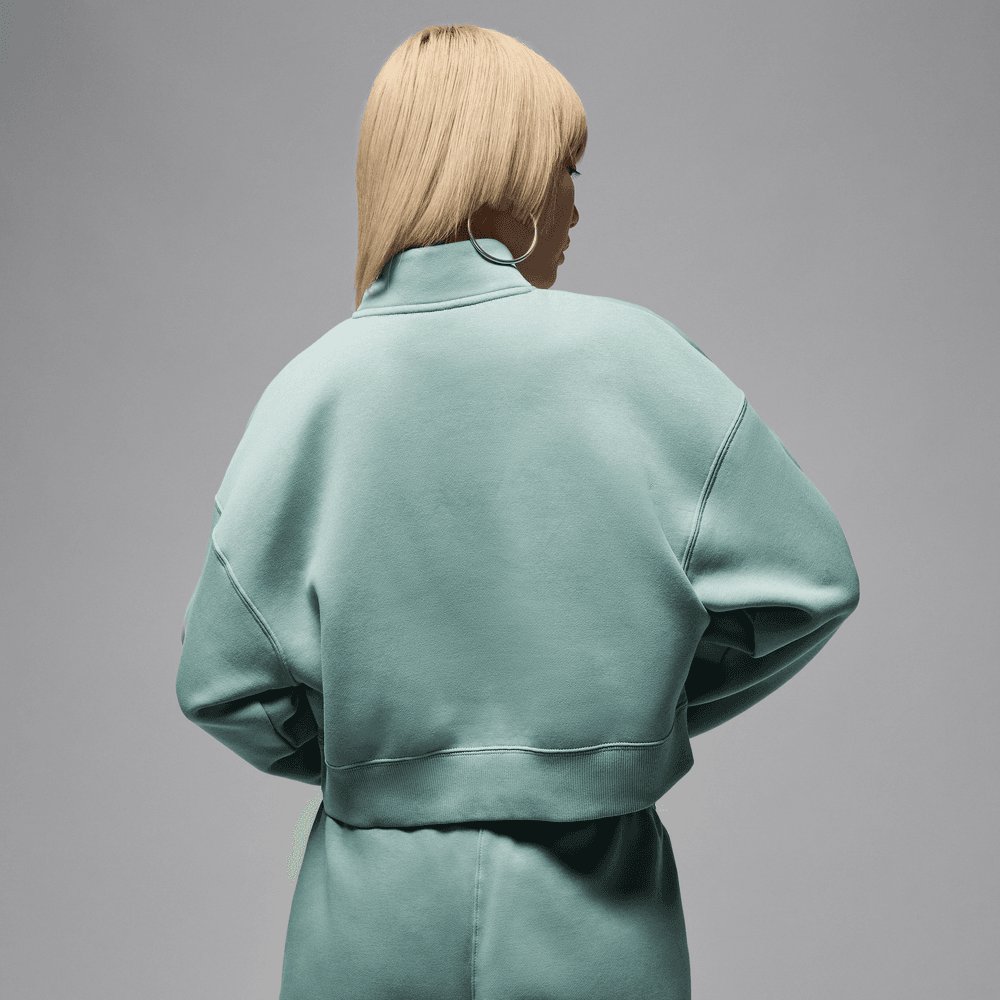 Jordan Brooklyn Fleece Women's 1/4-Zip Top 'Cannon'