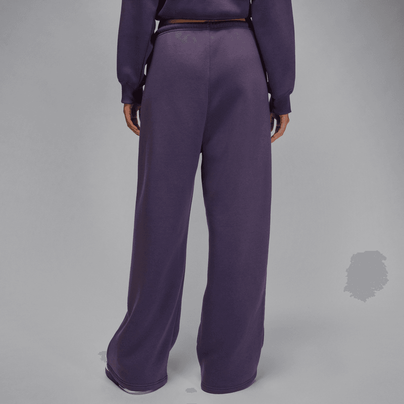 Jordan Brooklyn Fleece Women's Open-Hem Pants 'Dark Raisin'