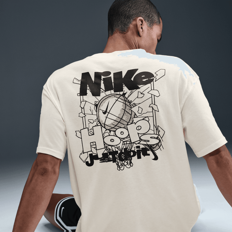 Nike Men's Max90 Basketball T-Shirt 'Sail'