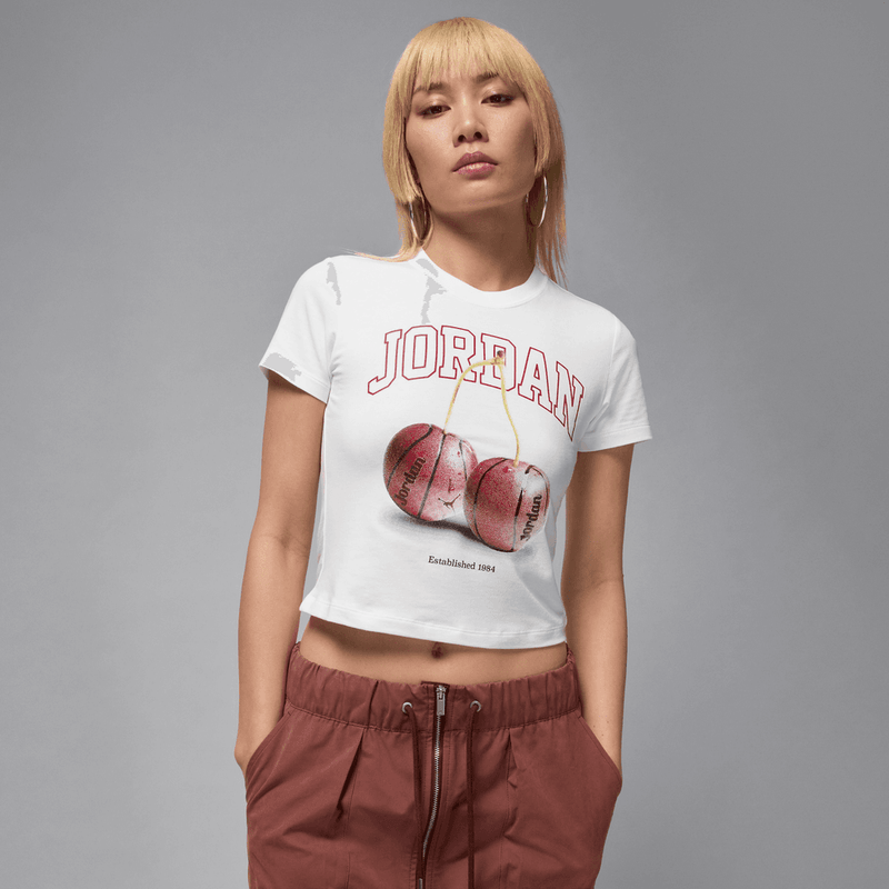 Jordan Brooklyn Women's T-Shirt 'White'