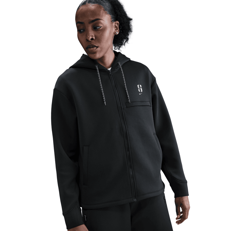 Sabrina Ionescu Sabrina Dri-FIT Loose Full-Zip Basketball Hoodie 'Black'