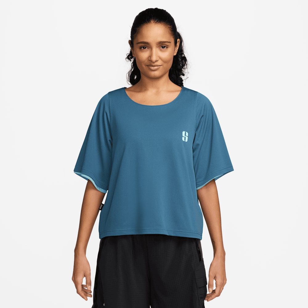 Sabrina Ionescu Sabrina Dri-FIT Reversible Basketball Top 'Riftblue/Glacier Blue'
