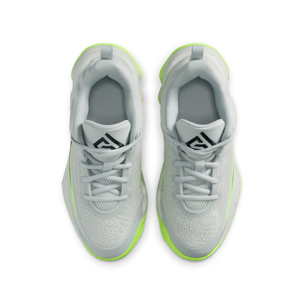 Giannis Antetokounmpo Giannis Immortality 4 Big Kids' Basketball Shoes (GS) 'Silver/Volt'