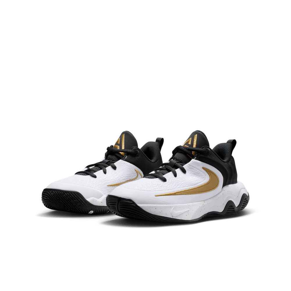 Giannis Antetokounmpo Giannis Immortality 4 Big Kids' Basketball Shoes (GS) 'Black/Gold/White'