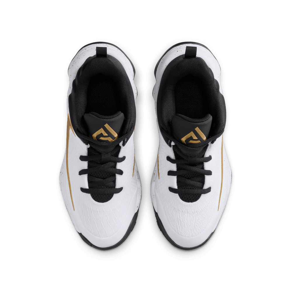 Giannis Antetokounmpo Giannis Immortality 4 Big Kids' Basketball Shoes (GS) 'Black/Gold/White'