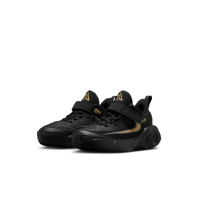 Giannis Antetokounmpo Giannis Immortality 4 Little Kids' Shoes (PS) 'Black/Gold'