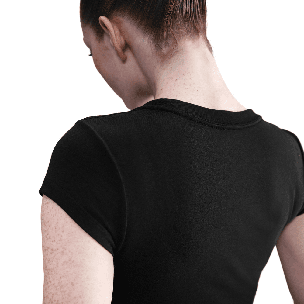 Nike Sportswear Women's Tight Short-Sleeve Graphic T-Shirt 'Black'