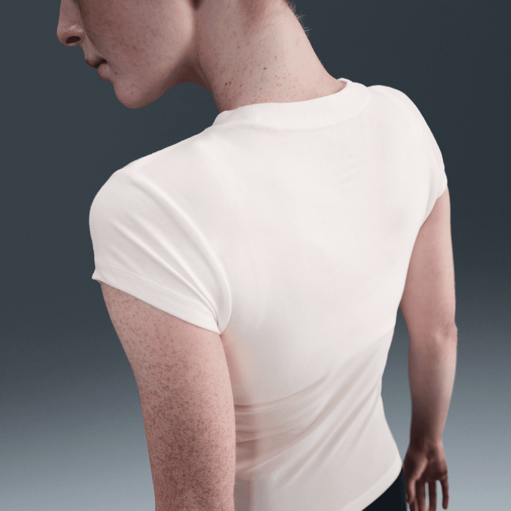 Nike Sportswear Women's Tight Short-Sleeve Graphic T-Shirt 'Sail'